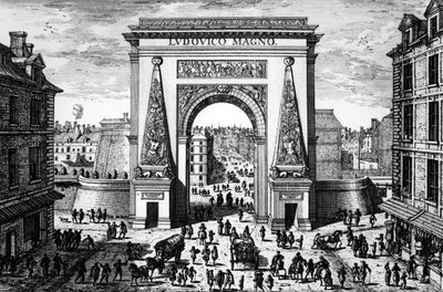 La Porte Saint-Denis by Adam Perelle